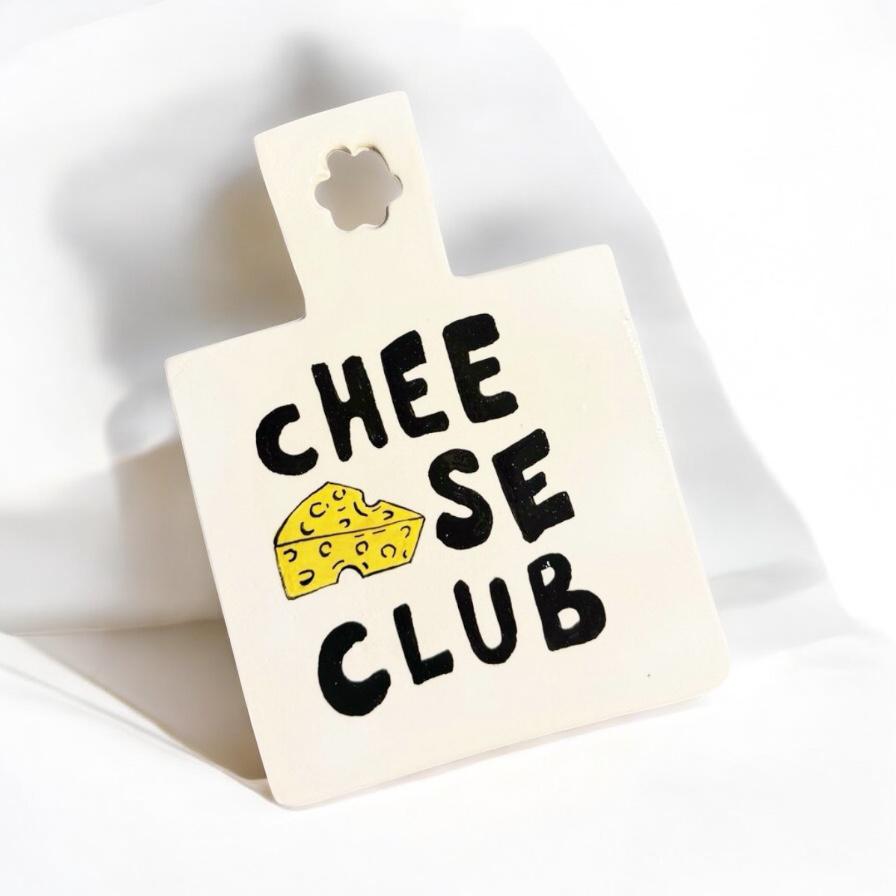 Cheese Club Seramik Peynir Tabağı